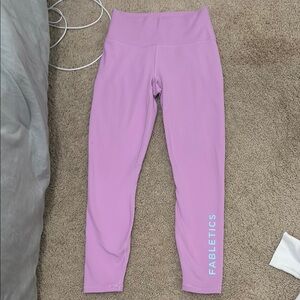 Fabletics Pink High-Waisted Leggings